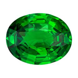 Garnet Oval 5.07 carat Green Photo
