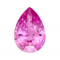 Sapphire Pear 2.07 carat Pink Photo