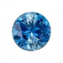 Sapphire Round 0.81 carat Blue Photo