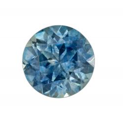 Sapphire Round 0.87 carat Blue Green Photo