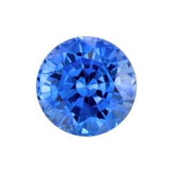 Sapphire Round 0.72 carat Blue Photo
