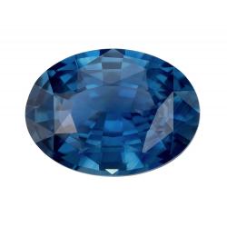 Sapphire Oval 1.26 carat Blue Green Photo