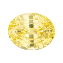 Sapphire Oval 2.15 carat Yellow Photo