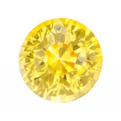 Sapphire Round 2.38 carat Yellow Photo