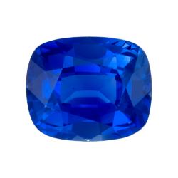 Sapphire Cushion 0.85 carat Blue Photo