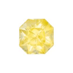 Sapphire Radiant 0.67 carat Yellow Photo