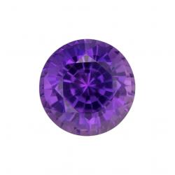 Sapphire Round 0.34 carat Purple Photo