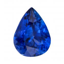 Sapphire Pear 2.46 carat Blue Photo