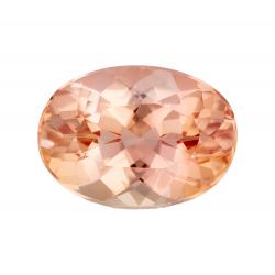 Topaz Oval 0.97 carat Pink Orange Photo