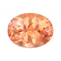 Topaz Oval 1.18 carat Pink Orange Photo