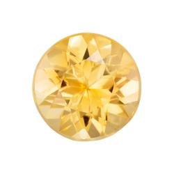 Topaz Round 1.33 carat Yellow Orange Photo