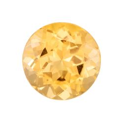 Topaz Round 1.52 carat Yellow Orange Photo