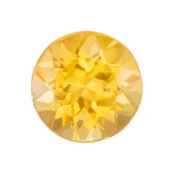 Topaz Round 1.38 carat Yellow Orange Photo