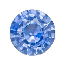 Sapphire Round 0.69 carat Blue Photo