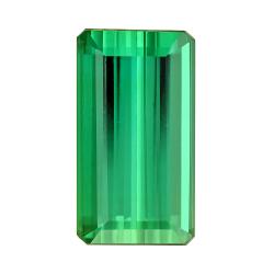 Tourmaline Emerald 6.10 carat Blue Green Photo