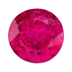 Tourmaline Round 3.07 carat Red Purple Photo