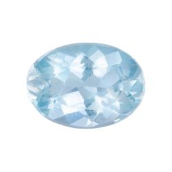Aquamarine Oval 0.62 carat Blue Photo