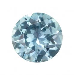 Sapphire Round 0.90 carat Blue Green Photo