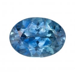 Sapphire Oval 0.98 carat Blue Green Photo