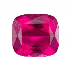 Tourmaline Cushion 5.88 carat Red Purple Photo