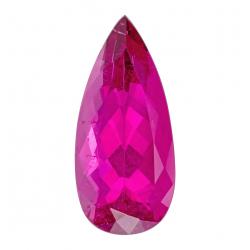 Tourmaline Pear 10.49 carat Red Purple Photo