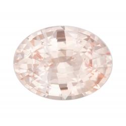 Sapphire Oval 1.22 carat Pink Orange Photo