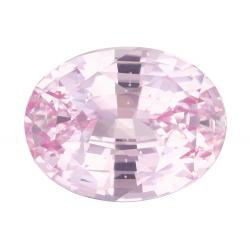 Sapphire Oval 3.91 carat Pink Photo