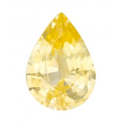 Sapphire Pear 2.21 carat Yellow Photo