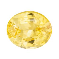 Sapphire Oval 1.65 carat Yellow Photo
