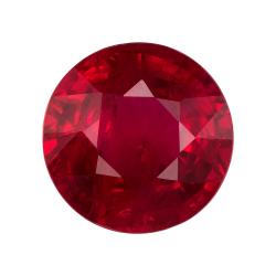 Ruby Round 1.54 carat Red Photo
