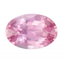 Sapphire Oval 2.40 carat Pink Orange Photo