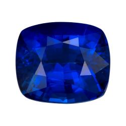 Sapphire Cushion 4.56 carat Blue Photo