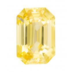 Sapphire Emerald 6.92 carat Yellow Photo