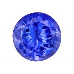 Tanzanite Round 2.15 carat Blue Purple Photo