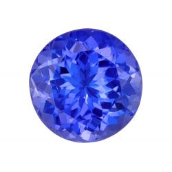 Tanzanite Round 2.25 carat Blue Purple Photo