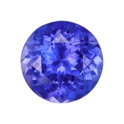 Tanzanite Round 0.84 carat Blue Purple Photo