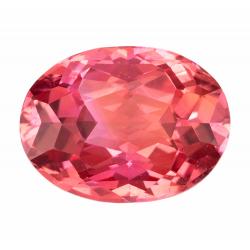 Sapphire Oval 2.21 carat Pink Orange Photo