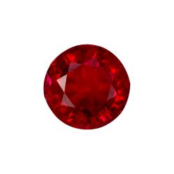 Ruby Round 0.35 carat Red Photo
