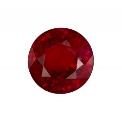 Ruby Round 0.42 carat Red Photo