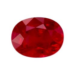 Ruby Oval 1.12 carat Red Photo