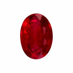 Ruby Oval 1.11 carat Red Photo