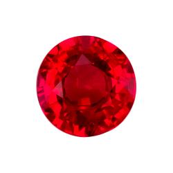 Ruby Round 0.67 carat Red Photo