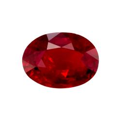 Ruby Oval 0.92 carat Red Photo