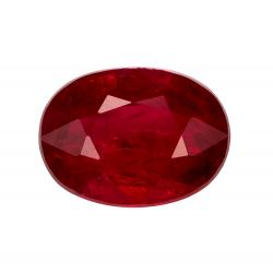 Ruby Oval 1.80 carat Red Photo