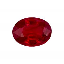 Ruby Oval 1.27 carat Red Photo