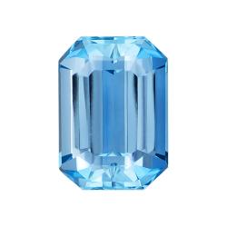 Aquamarine Emerald 0.88 carat Blue Photo