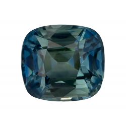 Sapphire Cushion 2.20 carat Blue Green Photo