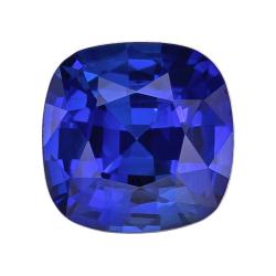 Sapphire Cushion 0.49 carat Blue Photo