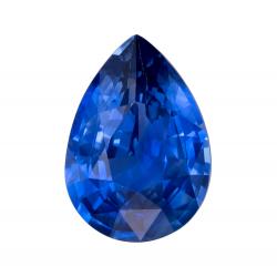 Sapphire Pear 1.31 carat Blue Photo
