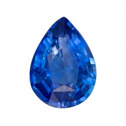 Sapphire Pear 1.30 carat Blue Photo